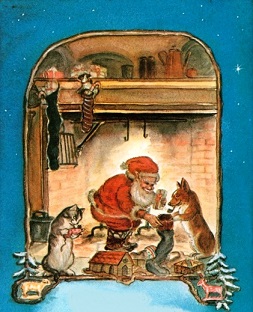 The Night Before Christmas.    . a