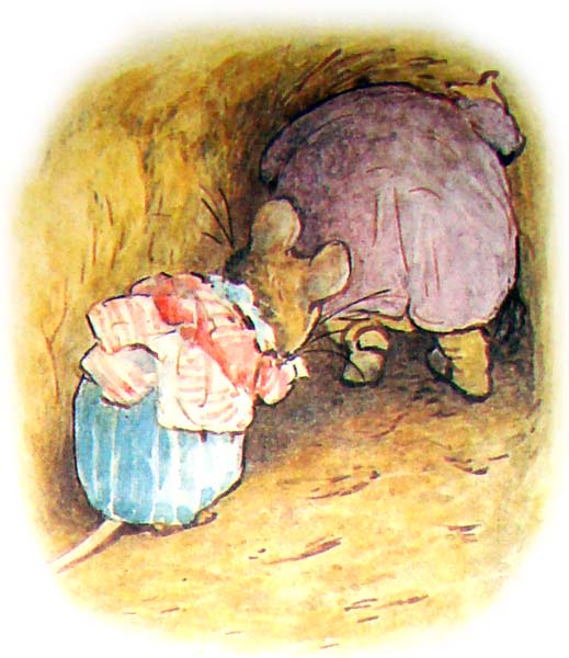 the tale of mrs tittlemouse Сказки Беатрис Поттер Повесть о миссис Мыштон