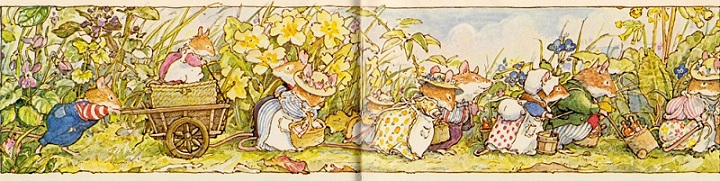 Ежевичная поляна. Весення история.сказка с днем рождения