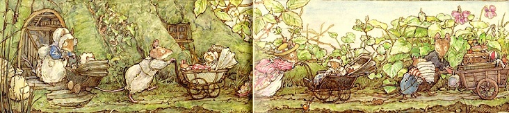 Ежевичная поляна. Детки Поппи.иллюстрации к сказкам