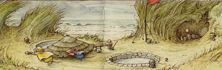 сказка, Джилл Барклем, ежевичная поляна, иллюстрации, иллюстрации к сказкам,иллюстратор, детские книги