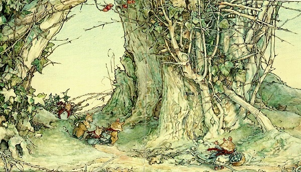 Ежевичная поляна. Джилл Барклем. Потайная лестница. Детские книги