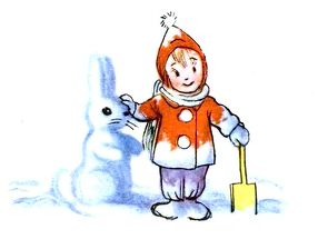 7 Новогодние сказки. Сказки Сутеева рисунки Сутеева. Сутеев В. Г. Снежный зайчик