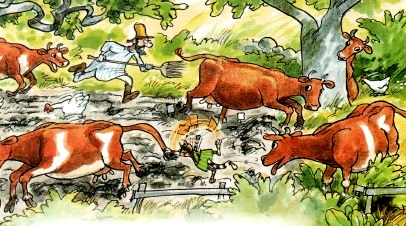 детские книги бесплатно, Свен Нурдквист, петсон и финдус онлайн, переполох на огороде детские книги бесплатно, Свен Нурдквист, петсон и финдус онлайн