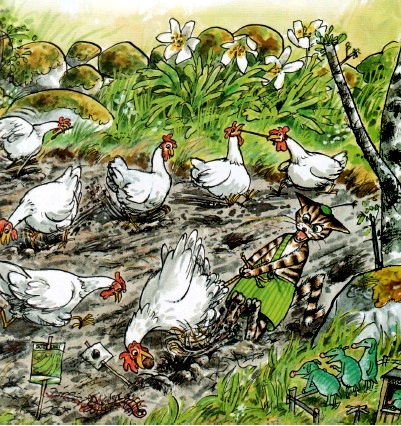детские книги бесплатно, Свен Нурдквист, петсон и финдус онлайн, переполох на огороде детские книги бесплатно, Свен Нурдквист, петсон и финдус онлайн