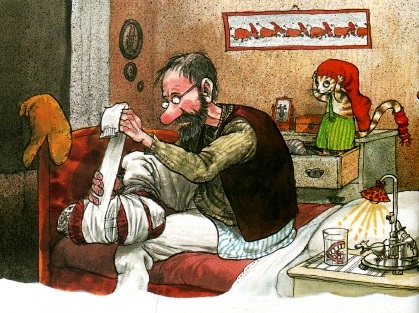 детские книги, свен нурдквист, петсон и финдус, сказка про рождество, иллюстрации к сказкам  детские книги, свен нурдквист, петсон и финдус, сказка про рождество, иллюстрации к сказкам
