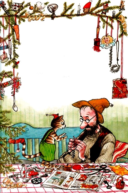  детские книги, свен нурдквист, петсон и финдус, сказка про рождество, иллюстрации к сказкам