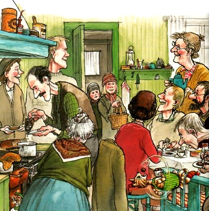 детские книги, свен нурдквист, петсон и финдус, сказка про рождество, иллюстрации к сказкам  детские книги, свен нурдквист, петсон и финдус, сказка про рождество, иллюстрации к сказкам