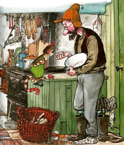 детские книги, свен нурдквист, петсон и финдус, сказка про рождество, иллюстрации к сказкам  детские книги, свен нурдквист, петсон и финдус, сказка про рождество, иллюстрации к сказкам