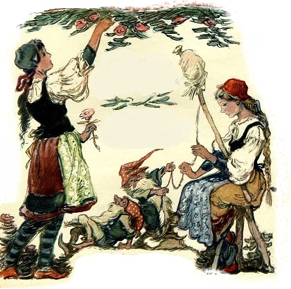 беляночка и розочка Сказки Братьев Гримм, Беляночка и Розочка