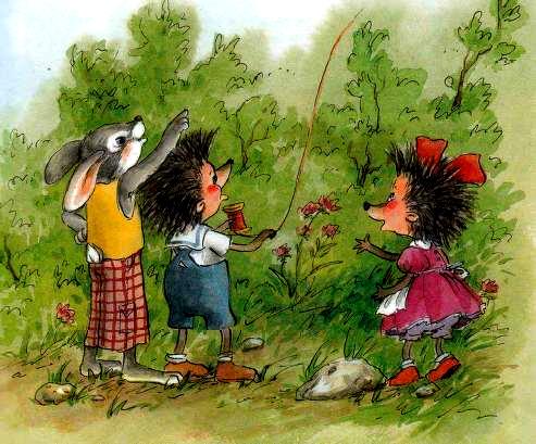 Андрей Усачев Жили-были ёжикиДетские сказки онлайн, сказки с иллюстациями и картинками. Художник А.Гардян