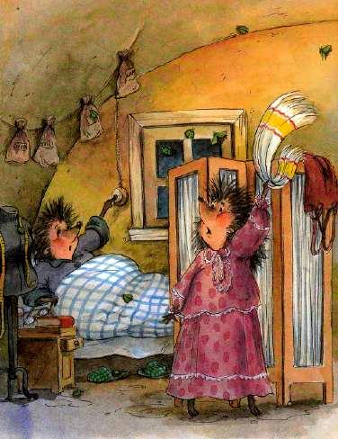 Андрей Усачев Жили-были ёжикиДетские сказки онлайн, сказки с иллюстациями и картинками.