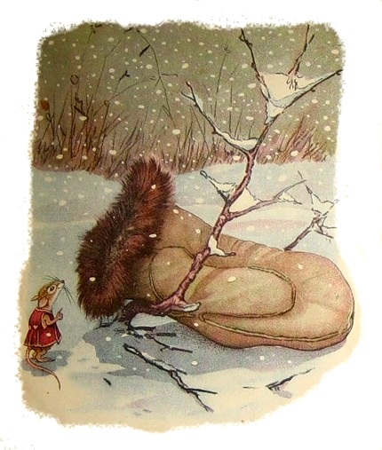 рукавичка сказка, смотреть рукавичка, художник Е.Рачев, рисунки Рачева сказка рукавичка, иллюстрации Е.Рачев