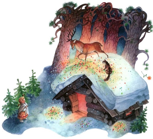 8 Серебряное копытце. Бажов. Ольга Ионайтис.png
