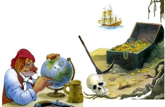 3 Сказки про пиратов пиратские истории Пляцковский