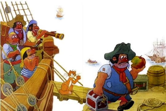 5 Сказки про пиратов пиратские истории Пляцковский
