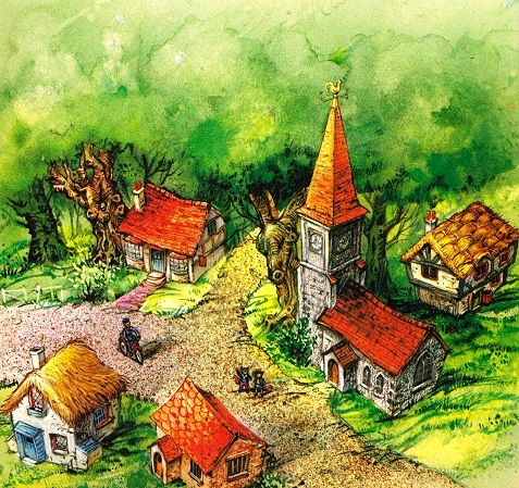 сказки леса, иллюстрации к сказкам, иллюстрации скачать, джон пейшенс сказки леса, иллюстрации к сказкам, иллюстрации скачать, джон пейшенс сказки папоротникового леса
