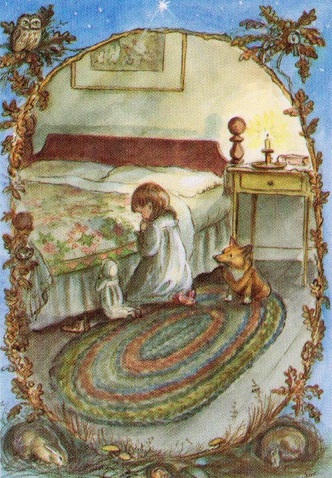 Детская Библия, Господь-мой пастырь, иллюстации, псалом 23, иллюстрации Таши Тюдор