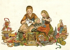 детская молитва детская библия иллюстрации Таша Тюдор