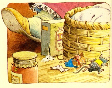 полевая и городская мышь, Тони Вулф, сказки онлайн