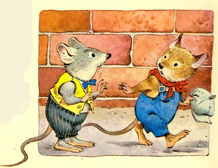 полевая и городская мышь, Тони Вулф, сказки онлайн