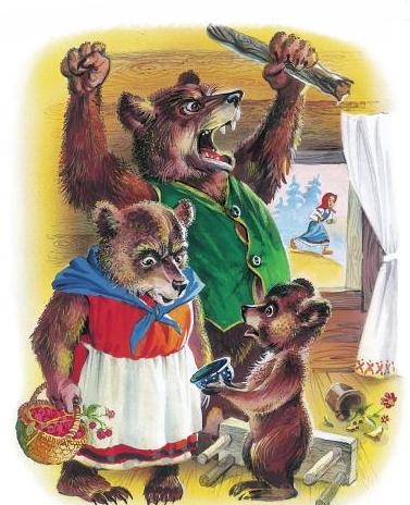 толстой сказки и басни. три медведя 3