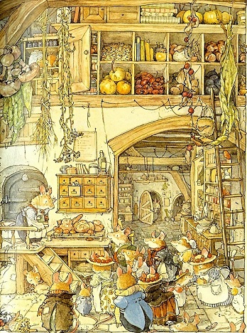 Джилл Барклем.Ежевичная поляна. Зимняя история. Детские сказки 2