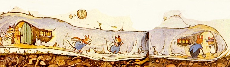 Джилл Барклем.Ежевичная поляна. Зимняя история. Детские сказки