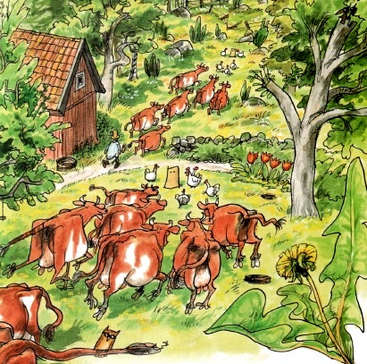 детские книги бесплатно, Свен Нурдквист, петсон и финдус онлайн